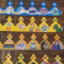Disney Burger King Crowns 