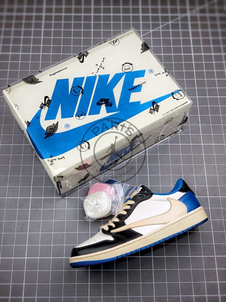 Jordan 1 Low Fragment x Travis Scott Size 4 to 13