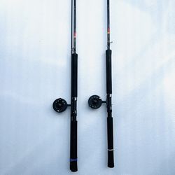 2 Crappie Fishing Rods/Reels