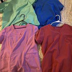 Mandala Maternity Scrub top and Pants