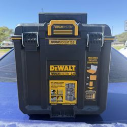 New DEWALT 15.25 in. ToughSystem 2.0 Compact Deep Tool Box