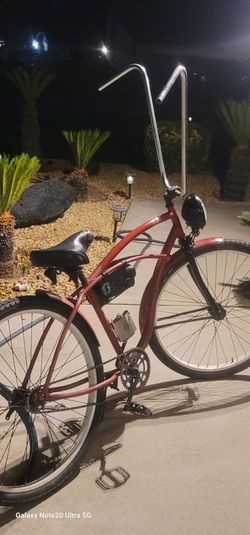 29" Classic Beach Cruiser with Ape handle bars. This Bike Is a  beauty. Firm Price Lowballers Will Be Ignored