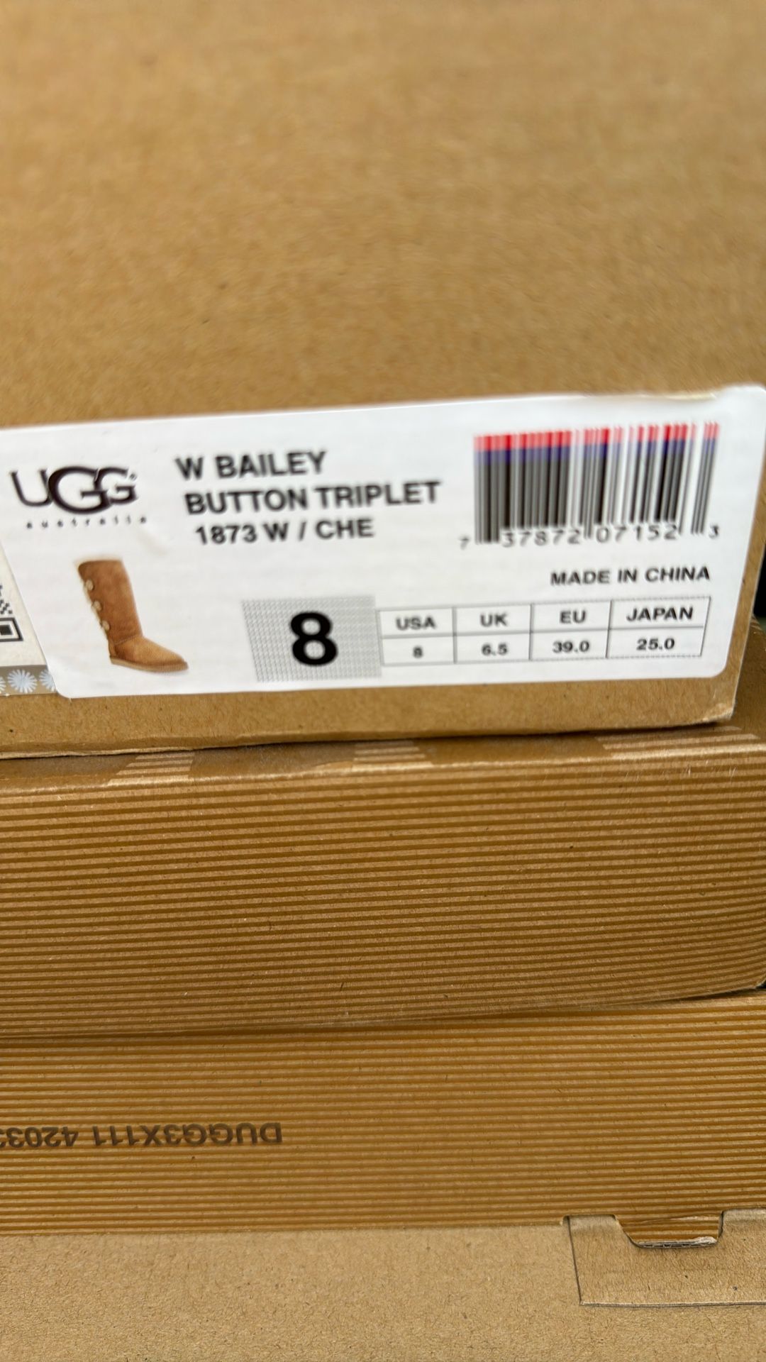 UGG Bailey button Triplet