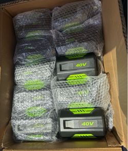 40v 7.5Ah and 6.0Ah Ryobi Compatible replacement batteries