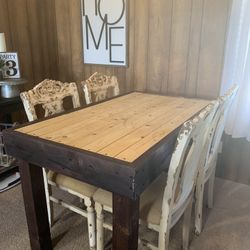 Wood Dining Table 