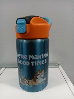 Zak Designs Bluey 14oz Stainless Steel Water Bottle