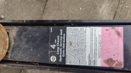 4 Ton Jack $90