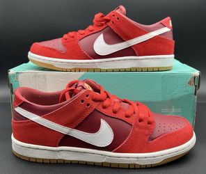 2017 Men’s Nike Zoom Dunk Pro SB Low Track Red DS 854866-616 