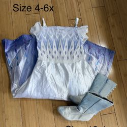 Elsa Dress And Boots