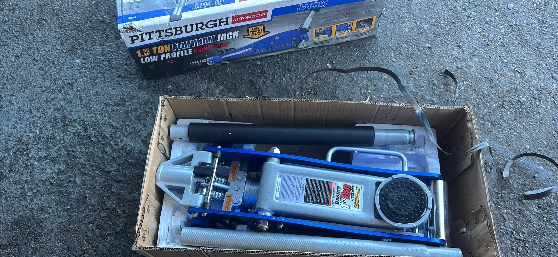 1.5 Ton Aluminum Jack