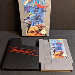 Super C Nintendo NES With Box (Contra2)