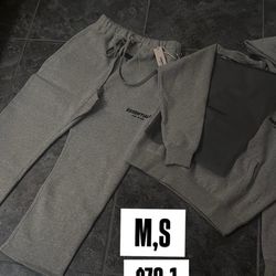 Fear of God Essentials Dark Oat Sweatpants & Hoodie - New w/ PacSun Tags