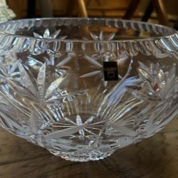 Laurie Gate’s Exceptional Lead Crystal XL Bowl