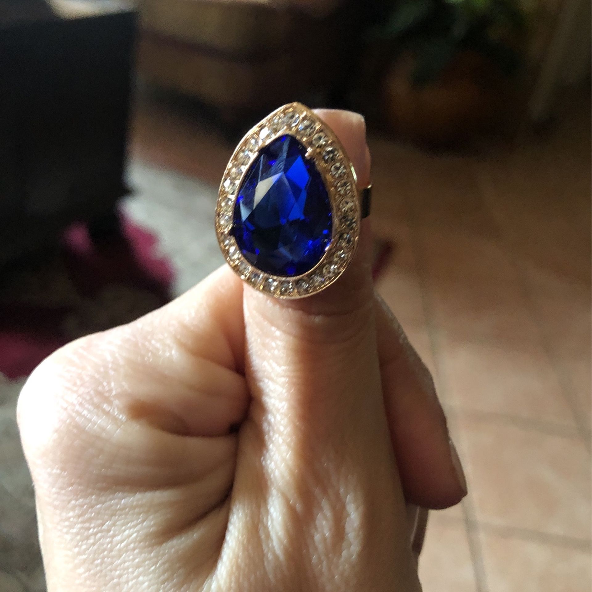 Royal blue Ring