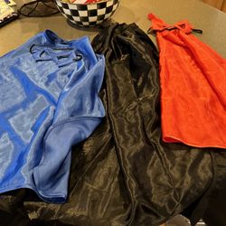 Lot Of Superhero Capes And Masks