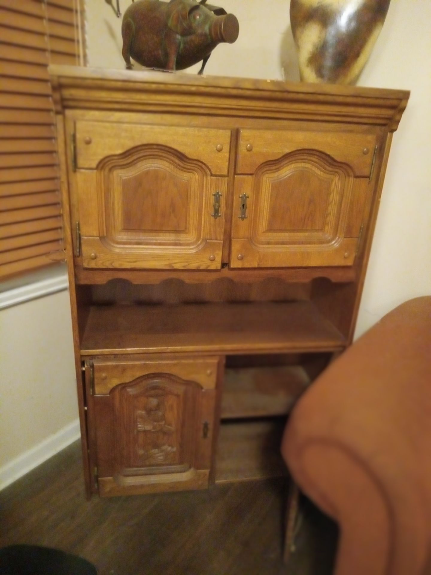 Elegant wooden cabinet