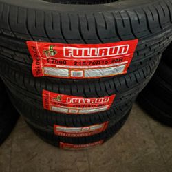 215/70/15 Fullrun Tires Installed And Balanced / Llantas Nuevas Instaladas Y Balanceadas
