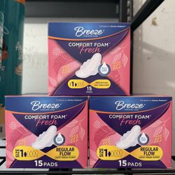 Breeze Feminine Care Pads 