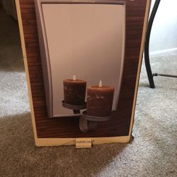 Wall sconce with mirror for Y. $10For One or Both For $15