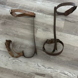 Antique Iron Pole Tree Climbers