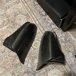 Lexus Carbon Fiber Mirror Caps