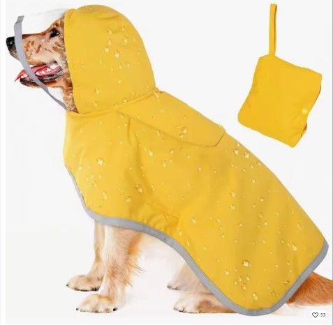 New Dog Raincoat