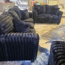 SUPER DEAL! Brand New Byers Market FLUFFY Sofa/Loveseat Sets (TAX INCLUDED) 4 colors available!