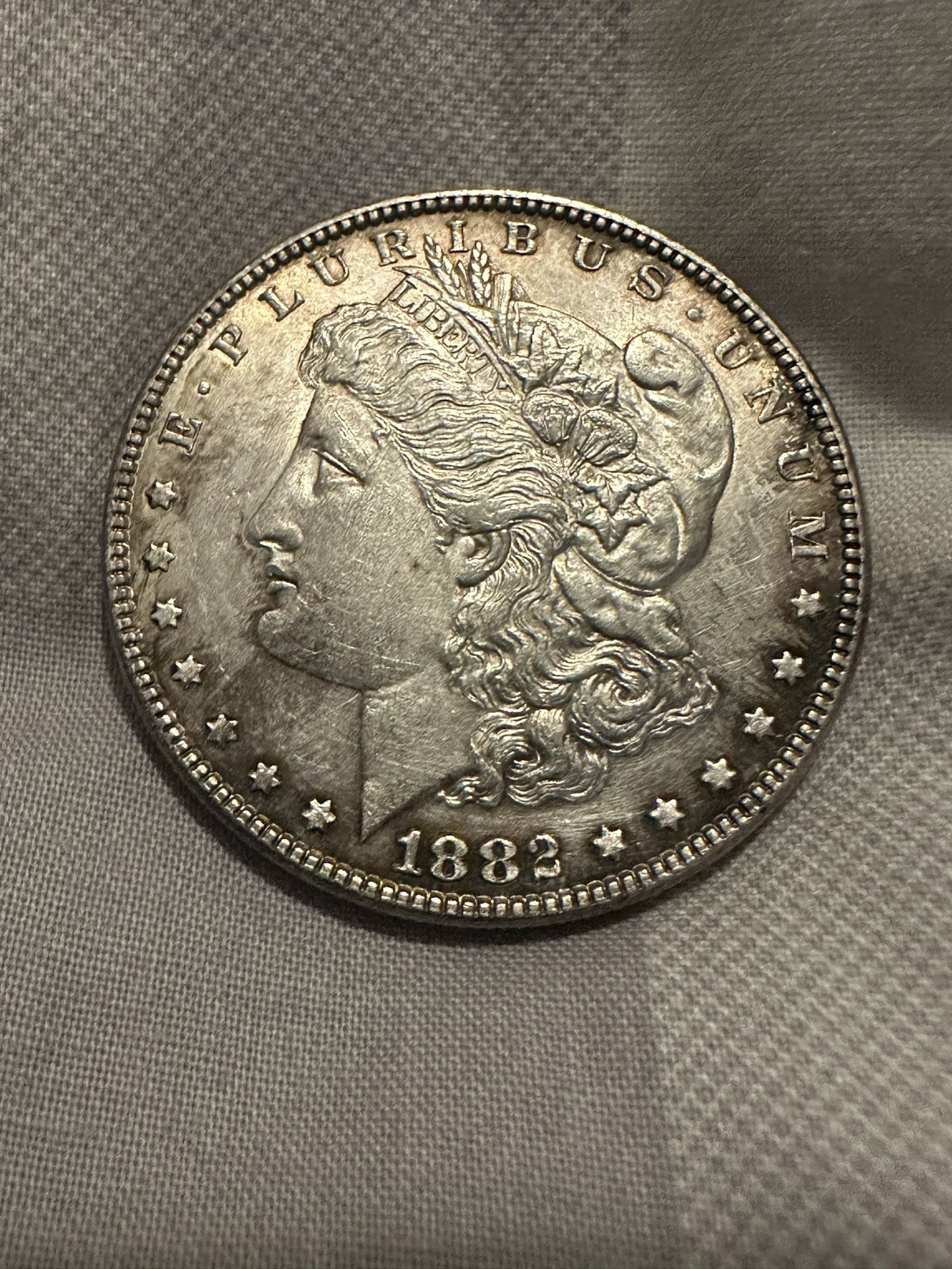 1882 Morgan Silver Dollar 