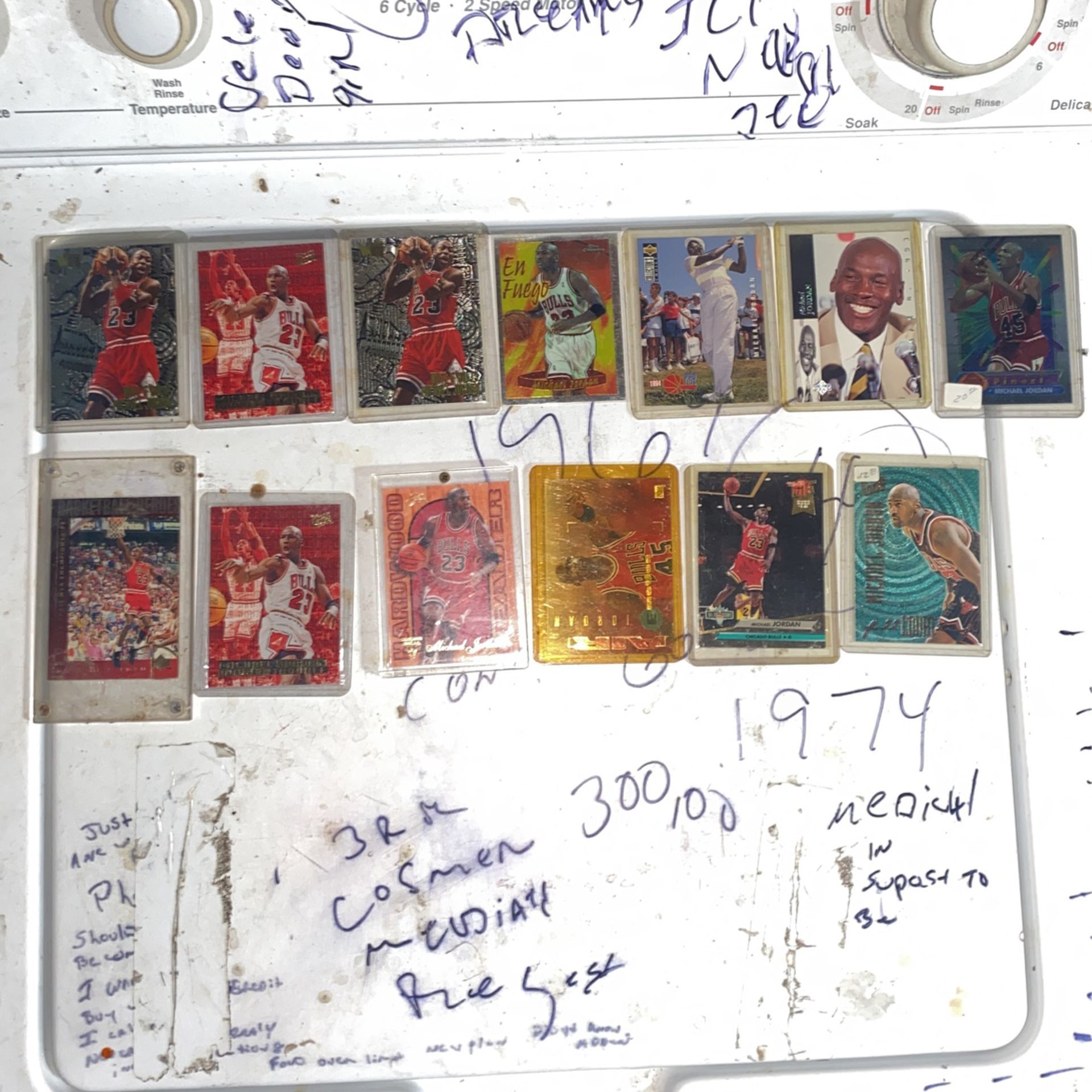 Michael Jordan Basketball Cards & Etc….