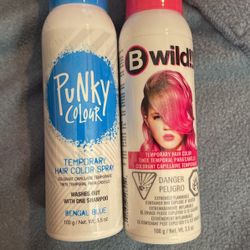 Temporary Hair Coloring 3 Available