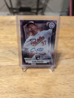 Topps Tribute Cade Povich. 