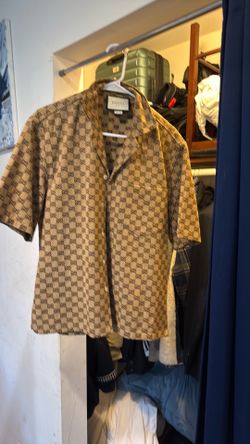 Men’s Gucci collared short sleeve