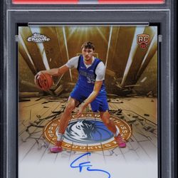 2025 Topps NBA Chrome COOPER FLAGG Auto Rookie Gold Refractor #20/50 (PSA 10~POP 1)