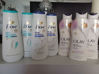 Body wash Dove or Olay 20oz new $6 each