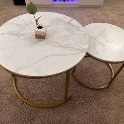 White Coffee Table Or Living Room Table