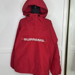 Supreme Heavy Nylon Anorak F/19 'Red'