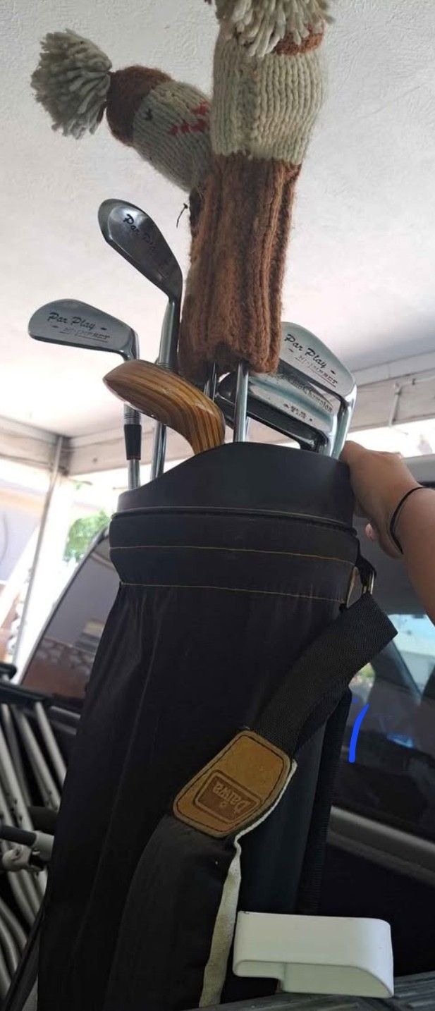 Golf Clubs And Bag