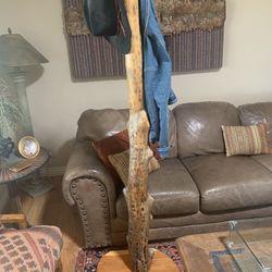Artisan Hand  Crafted Rustic Coat Rack