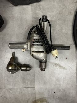 Vintage Black and Decker drill