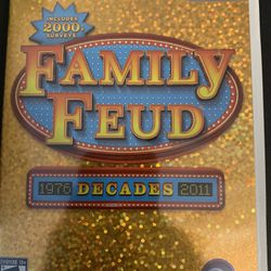 FAMILY FEUD 1976 DECADES 2011 (Nintendo Wii + Wii U)