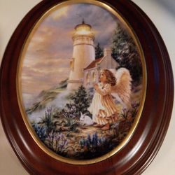 A Little Hope Lights The Way Numered Glass Plate.asking$15.00obo.