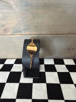 Plunder Gold Tone Cuff Bangle