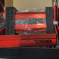 New!! DS18 SXE 4000w 4ch Amplifier 