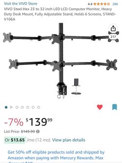 Computer Desk Heavy Duty Monitor Mount 23-32 Inch