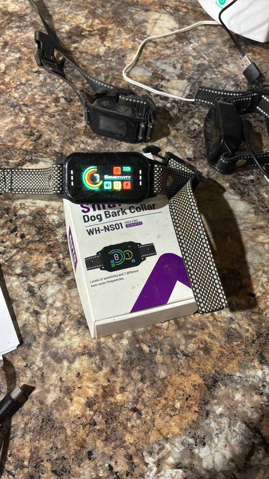 Auto Bark Small Dog Collar. (3 Of Them) $25 Each.