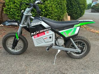 Razor MX350 electric dirt bike for sale. Great starter dirt bike for kids