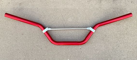 22mm 7/8" Motorcycle Handlebars Cross Bar for Pit Bike Mountain/Dirt Bike - Red