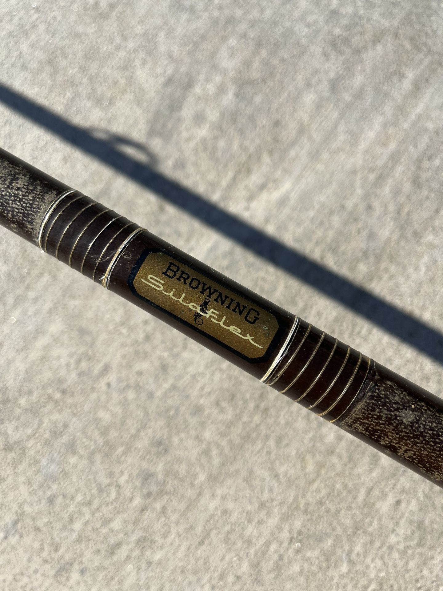 browning silaflex fishing pole model 112920 Vintage 915 Two Piece Spinning Rod 6 1/2' 6 - 10lb L Vintage Browning silaflex fly rod