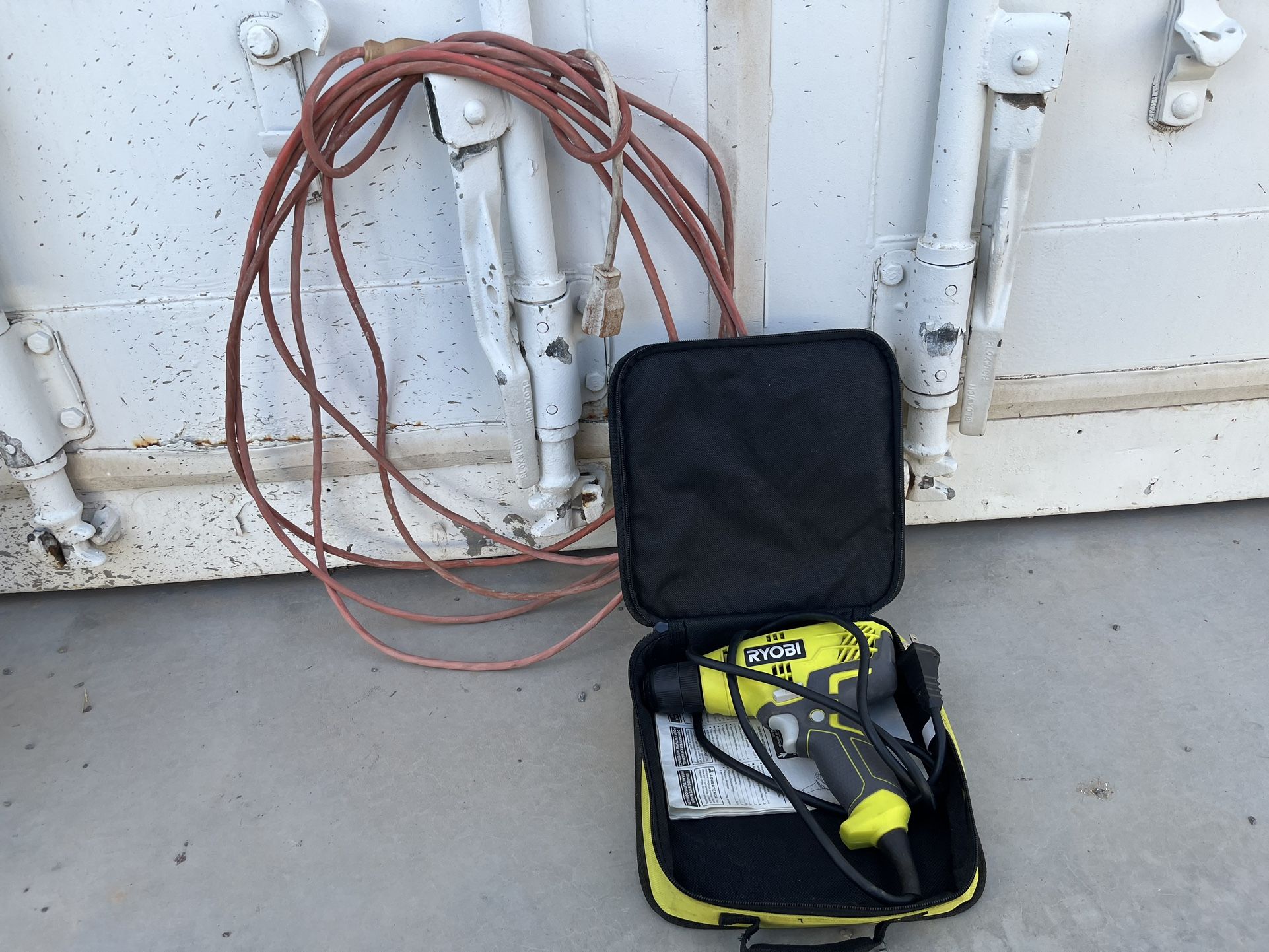 5.5 Amp Corded 3/8 in. Variable Speed Compact Drill/Driver with Bag by RYOBI