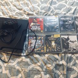 PS3 Bundle Controller Cords Games 